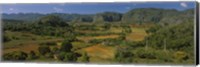 High angle view of a landscape, Valle De Vinales, Pinar Del Rio, Cuba Fine Art Print