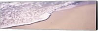 High angle view of surf on the beach, The Baths, Virgin Gorda, British Virgin Islands Fine Art Print