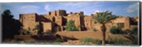 Buildings in a village, Ait Benhaddou, Ouarzazate, Marrakesh, Morocco Fine Art Print