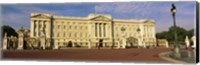 Facade of a palace, Buckingham Palace, London, England Fine Art Print