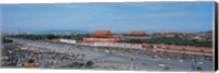 Aerial view of Tiananmen Square Beijing China Fine Art Print