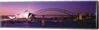 Opera House Harbour Bridge Sydney Australia Fine Art Print