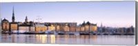 Buildings on the waterfront, Old Town, Stockholm, Sweden Fine Art Print