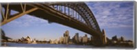 Sydney Harbor Bridge, Sydney, New South Wales, Australia Fine Art Print