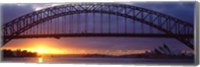 Sydney Harbor Bridge, Sydney, New South Wales, United Kingdom, Australia Fine Art Print