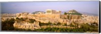 High angle view of buildings in a city, Acropolis, Athens, Greece Fine Art Print