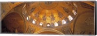 Ceiling of San Marcos Cathedral, Venice, Italy Fine Art Print