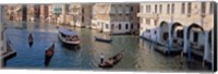 Gondolas on the Water, Venice, Italy Fine Art Print