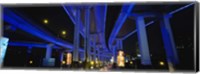 Low Angle View Of An Overpasses, Shanghai, China Fine Art Print
