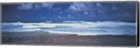 Surf on the beach, Barbados, West Indies Fine Art Print