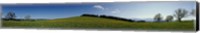 Panoramic view of a landscape, St. Peter, Lindenberg, Black Forest, Germany Fine Art Print