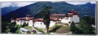 Castle On A Mountain, Trongsar Dzong, Trongsar, Bhutan Fine Art Print