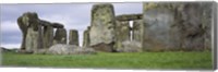 Rock formations of Stonehenge, Wiltshire, England Fine Art Print