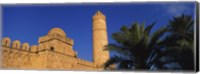 Low angle view of a fort, Medina, Sousse, Tunisia Fine Art Print