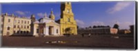 Facade of a cathedral, Peter and Paul Cathedral, Peter and Paul Fortress, St. Petersburg, Russia Fine Art Print