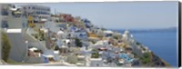 Houses in a city, Santorini, Cyclades Islands, Greece Fine Art Print