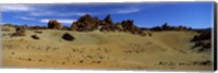 Rocks on an arid landscape, Pico de Teide, Tenerife, Canary Islands, Spain Fine Art Print