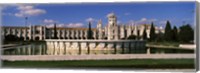 Facade of a monastery, Mosteiro Dos Jeronimos, Lisbon, Portugal Fine Art Print