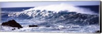 Waves in the sea, Big Sur, California Fine Art Print