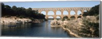Pont Du Gard, Nimes, Gard, France Fine Art Print