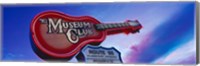 Low angle view of Museum Club sign, Route 66, Flagstaff, Arizona, USA Fine Art Print