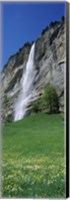 Murrenbach Falls, Lauterbrunnen Valley, Berne Canton, Switzerland Fine Art Print