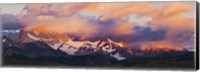 Purple Clouds Over Monte Fitz Roy, Argentina Fine Art Print