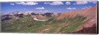 Mountain range, Crested Butte, Gunnison County, Colorado Fine Art Print