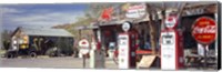 Gas Station on Route 66, Hackberry, Arizona Fine Art Print