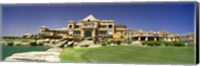 Facade of a golf course, The Cascades Golf & Country Club, Soma Bay, Hurghada, Egypt Fine Art Print