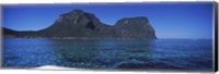 Island in the ocean, Mt Gower, Lord Howe Island, New South Wales, Australia Fine Art Print