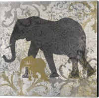 Elephants Exotiques Fine Art Print