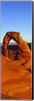 Natural arch in a desert, Arches National Park, Utah Fine Art Print