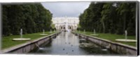 Canal at Grand Cascade at Peterhof Grand Palace, St. Petersburg, Russia Fine Art Print