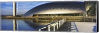 Close Up of the Glasgow Science Centre in River Clyde, Glasgow, Scotland Fine Art Print
