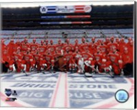 Detroit Red Wings Team Photo 2014 NHL Winter Classic Fine Art Print