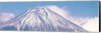 Snow Capped Mt Fuji Yamanashi Japan Fine Art Print