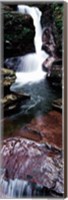 Close-up of a waterfall, Ricketts Glen State Park, Pennsylvania, USA Fine Art Print