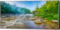 Youghiogheny River a wild and scenic river, Swallow Falls State Park, Garrett County, Maryland Fine Art Print