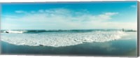 View of the Atlantic Ocean at Fort Tilden beach, Queens, New York City, New York State, USA Fine Art Print