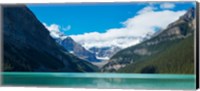 Lake Louise with Canadian Rockies in the background, Banff National Park, Alberta, Canada Fine Art Print