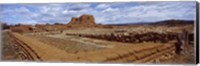 Church ruins, Pecos National Historical Park, New Mexico, USA Fine Art Print