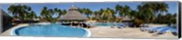 Swimming pool of a hotel, Varadero, Matanzas, Cuba Fine Art Print