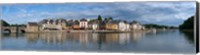 Medieval town at the waterfront, St. Goustan, Auray, Gulf Of Morbihan, Morbihan, Brittany, France Fine Art Print