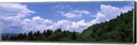 Clouds over mountains, Cherokee, Blue Ridge Parkway, North Carolina, USA Fine Art Print