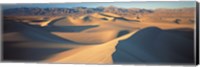 Sunset Mesquite Flat Dunes Death Valley National Park CA USA Fine Art Print