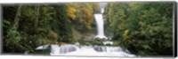 Giessbach Falls on Lake Brienz, Bernese Oberland, Berne Canton, Switzerland Fine Art Print