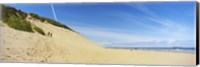 Huge sand dune at White Rocks Bay, County Antrim, Northern Ireland Fine Art Print