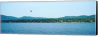 Parasailing on Lake George, New York State, USA Fine Art Print