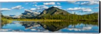 Mount Rundle and Sulphur Mountain, Banff National Park, Alberta, Canada Fine Art Print